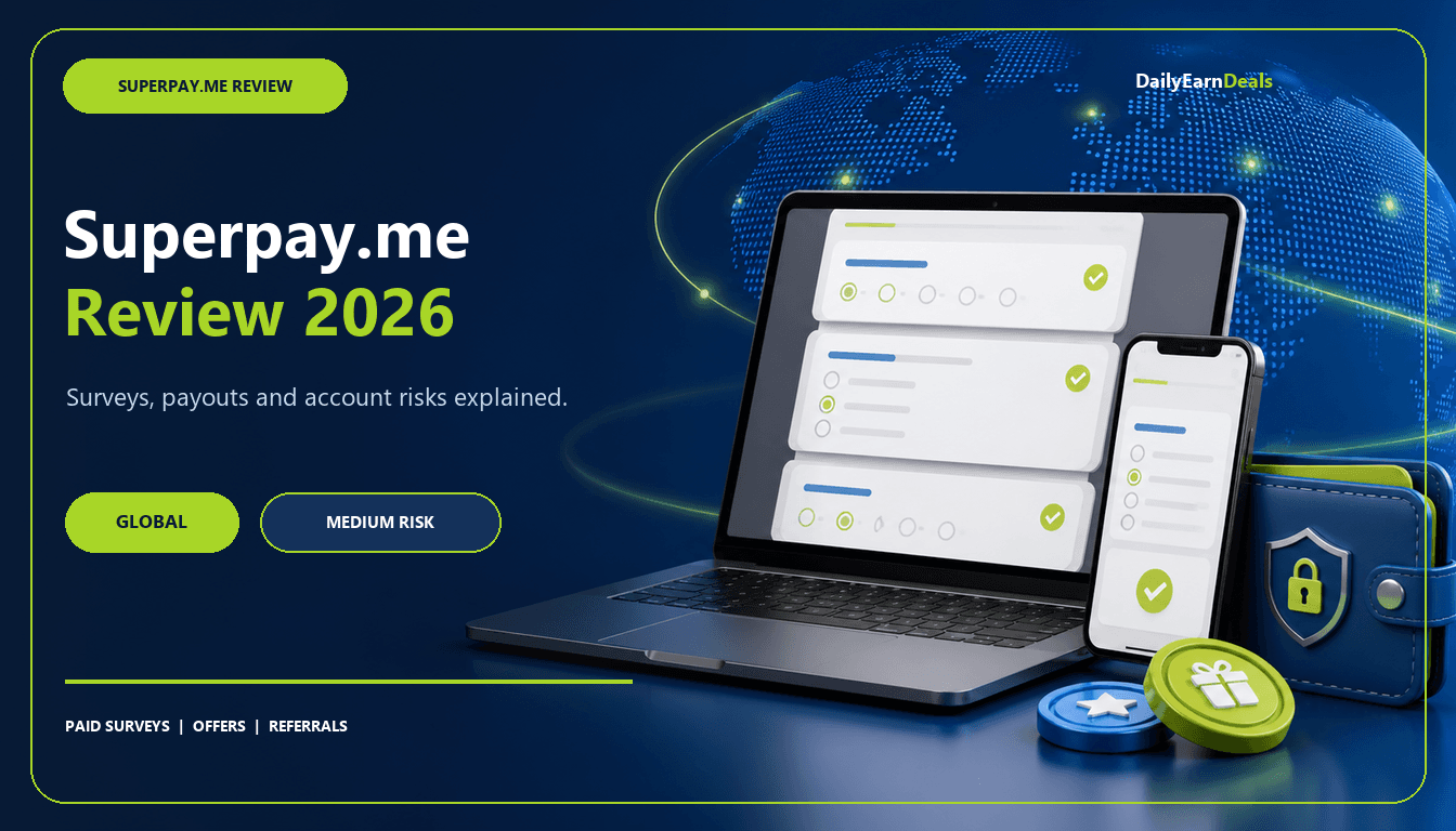 Superpay.me Review 2026: Is It Legit and Does It Pay?