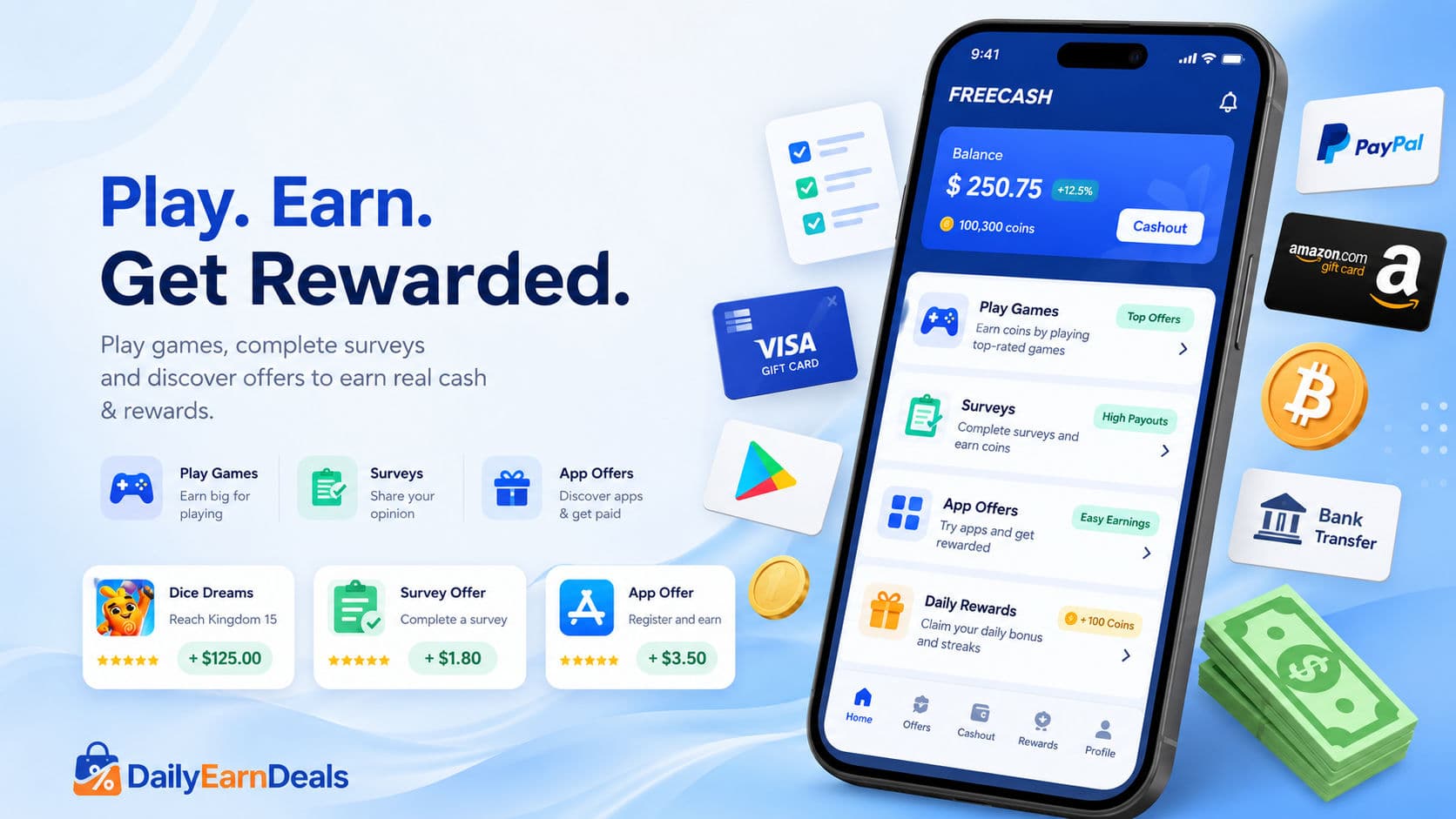 Freecash Review 2026: Get Paid for Games, Surveys and Offers