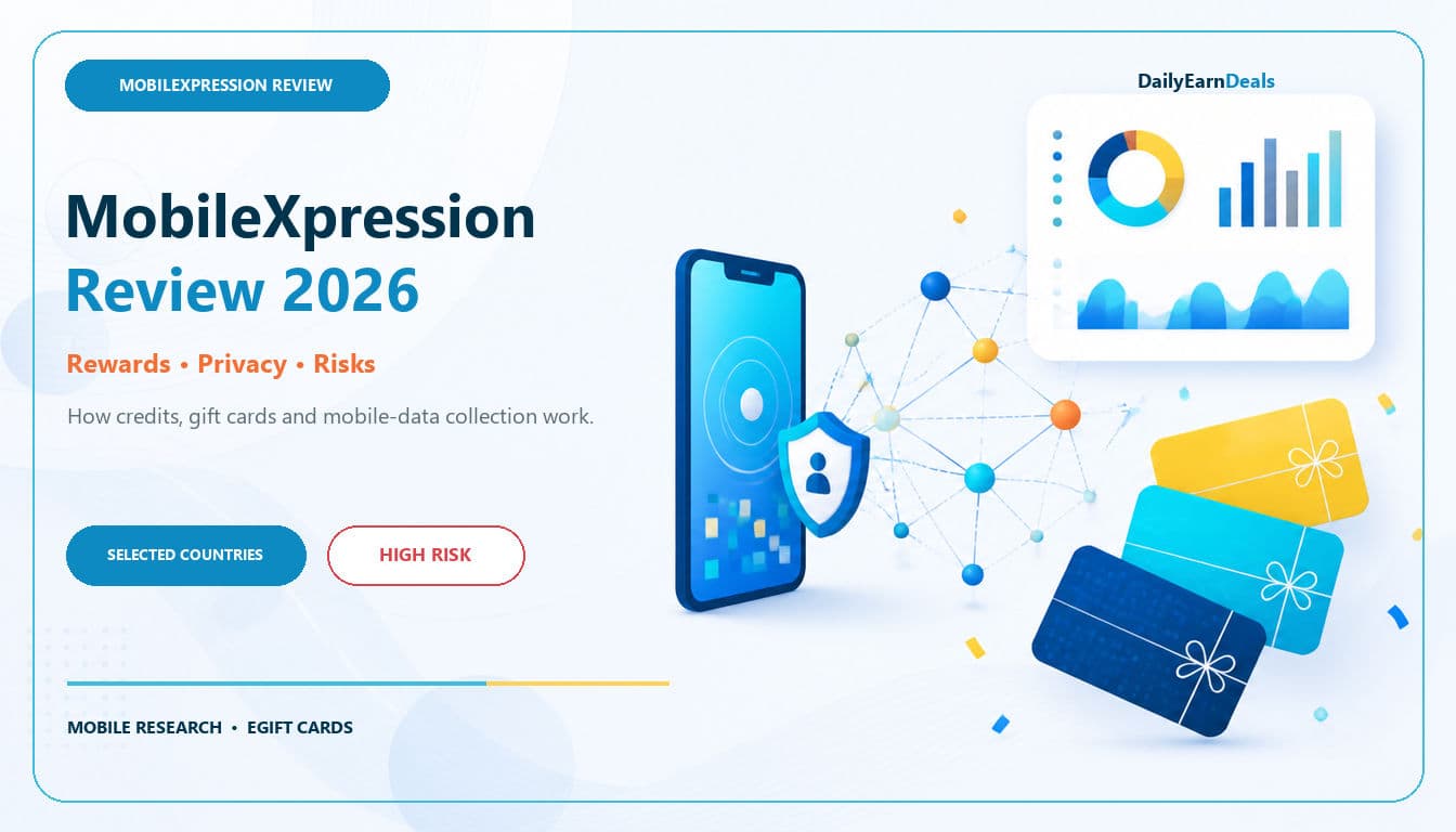 MobileXpression Review 2026: Rewards, Privacy and Risks