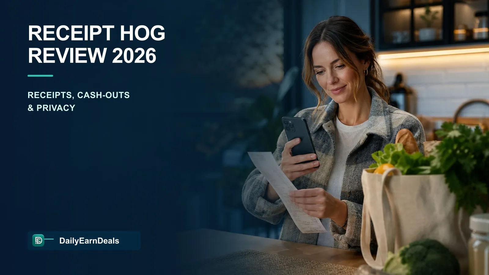 Receipt Hog Review 2026: Receipt Rewards, Cash-Outs & Privacy