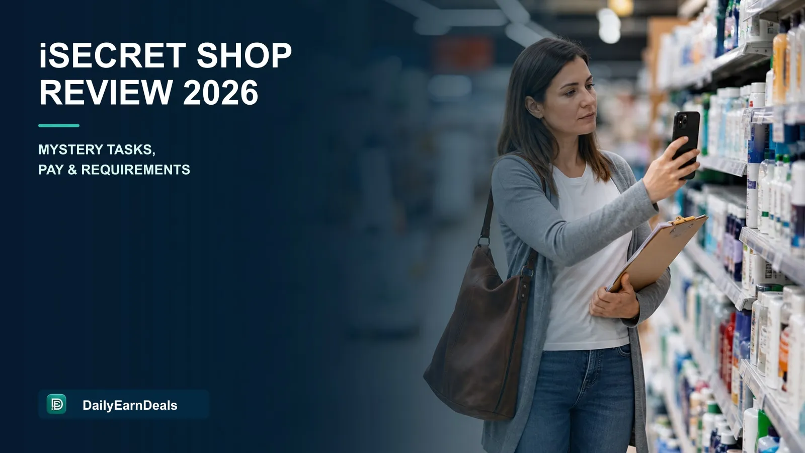 iSecretShop Review 2026: Mystery Tasks, Pay & Requirements